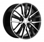 Легковой диск Khomen Wheels KHW1807 8x18 5x114,3 ET40 64,1 Black-FP